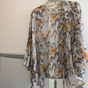 Anthropologie Silk Wrap